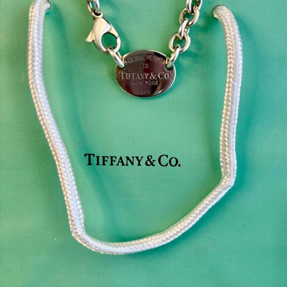 Tiffany & Co. silver necklace Other - Vintage pre- own Tiffany & Co. sterling silver 925 chain link necklace with tag